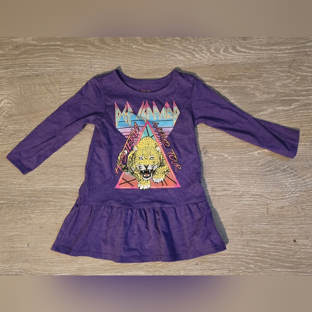 NWOT 18M Def Leppard Long Sleeve Top